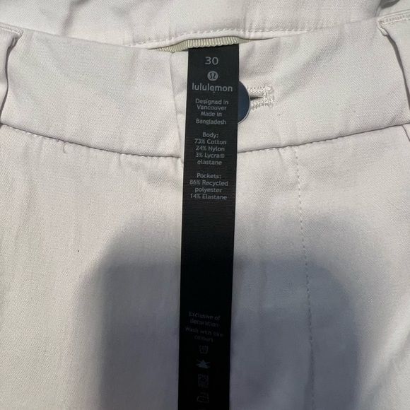 Lululemon Athletica White Mens ABC pant - Picture 2 of 5